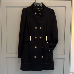 Anthropologie military style trench